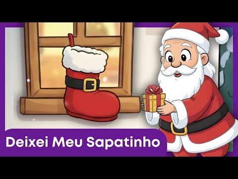 Deixei meu Sapatinho 👞🎁 (Versão Clássica) | Música de Natal para Crianças | MabooKids