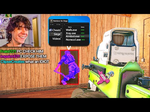 I Exposed This Cheater MID GAME (PC CHECK)