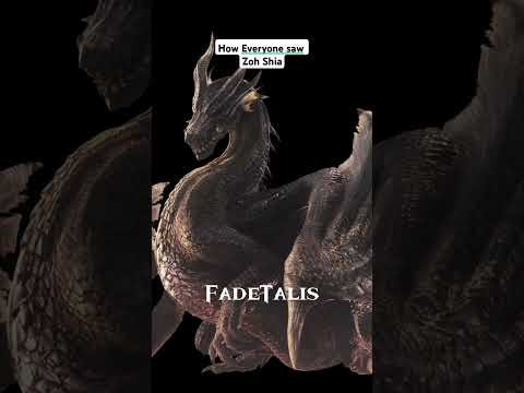How Everyone saw Zoh Shia #monsterhunterwilds #mhw #dragon #monsterhunterworld