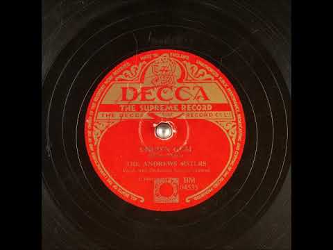 Choo'n Gum ~ The Andrews Sisters with Orch. Accomp. (1950)