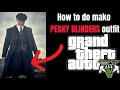 how to make peaky blinders outfit in gta online