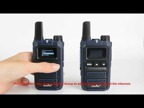 How To Make Group Call On TH-288 PoC Radios