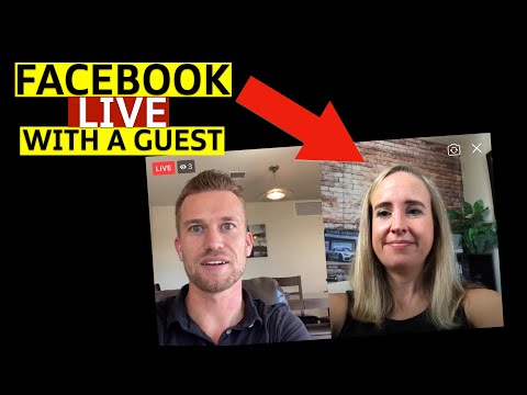 How to ADD A GUEST to Your Facebook Live | Facebook Live Guests