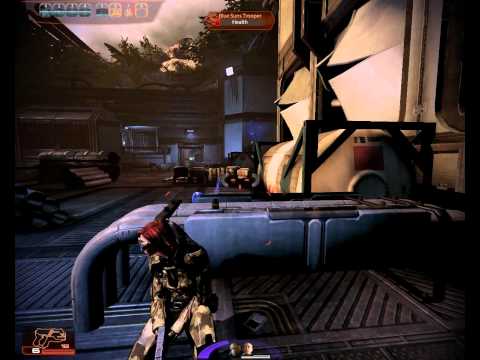 Mass Effect 2 Pistol-Power-Melee-Only Run on Insanity Part 20 ( Help Zaeed)
