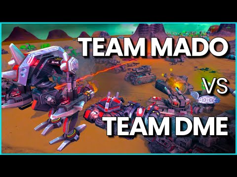 3v3 Mayhem! Team MADO vs Team DME on Desolation | Beyond All Reason
