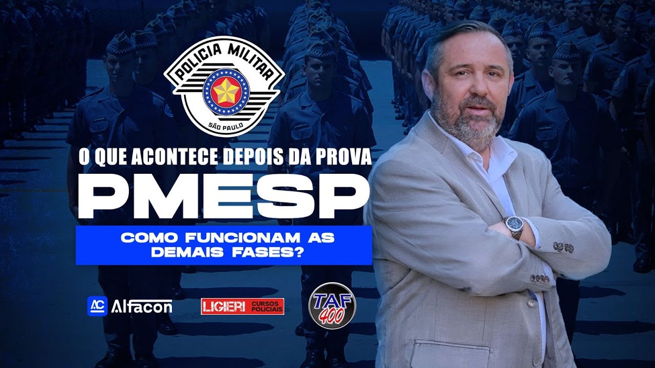 O que acontece depois da prova de Soldado PMESP, como funcionam as demais fases? Ligieri explica