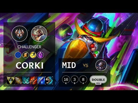Corki Mid vs Orianna - EUW Challenger Patch 10.11