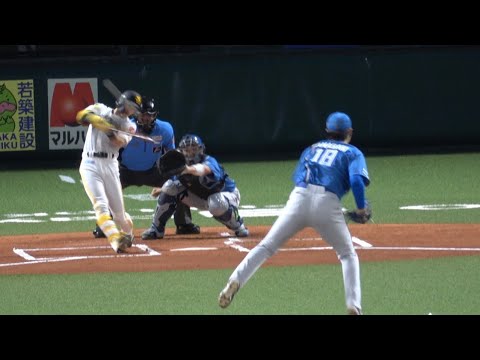 周東デー✨神守備に神バッティング☺️周東佑京先制ホームラン☺️ベースランニングも、まあまあ速い（笑）の巻(^ ^)2026.9.8⚾️ホークス対日本ハム