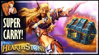 Treasure Chest SUPER-CARRY! - Rastakhan’s Rumble Hearthstone