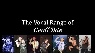 The Vocal Range of Geoff Tate