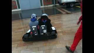 preview picture of video 'Baptême de kart électrique bi-place lors de la Fête de la Science de Vierzon 2012'