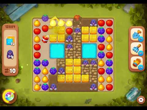 GardenScapes Level 12884 no boosters