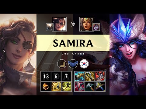 Samira ADC vs Sivir - KR Diamond Patch 25.07