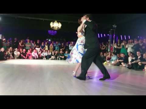  Ruben Veliz  and  Sabrina Veliz  are  dancing  at  Istanbul Tango Festival  in  2015