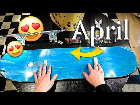 April Skateboard Setup POV!
