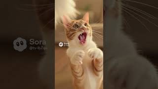 猫は時間停止したが、犬は動く。 #ai #sora #shorts