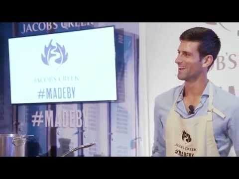 Novak Djokovic serves up something special with Jacob's Creek