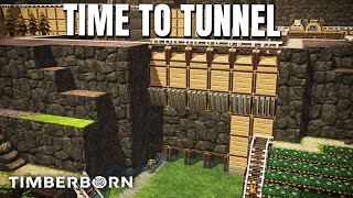 Tunneling to expand in Timberborn | Meandering Way Episode 8