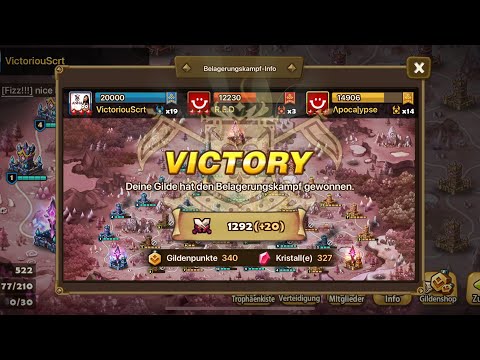 EN G3 Siege vs Red vs Apocalypse - Summonerswar