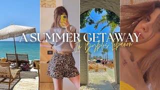 SUMMER STAYCATION IN LEBANON☀️🌊 | Weekend Getaway, Girls Trip, Beach, Outfits, GRWM رحلة بنات بلبنان