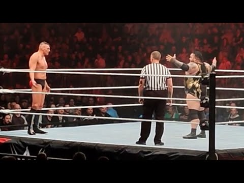 Bronson Reed vs Gunther FULL MATCH - #WWE Live Event 