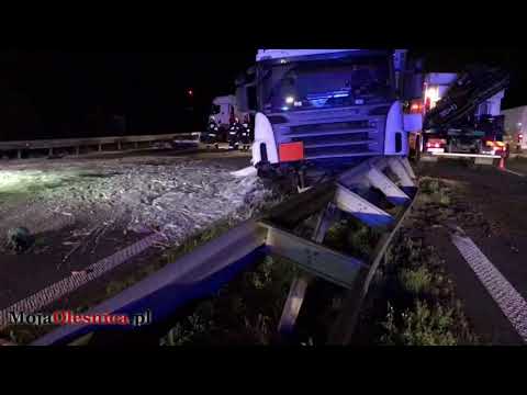 12.11.2017 Wypadek na trasie S8