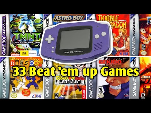 Best 33 Beat em up Games for GBA