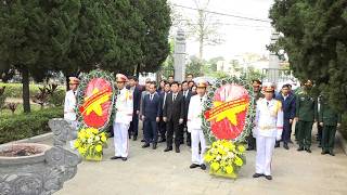 Đảng ủy - HĐND - UBND - Ủy ban MTTQ Việt Nam phường tổ chức Lễ dâng hương tưởng niệm các Anh hùng liệt sỹ Nhân dịp tết Nguyên đán Bính Ngọ 2026