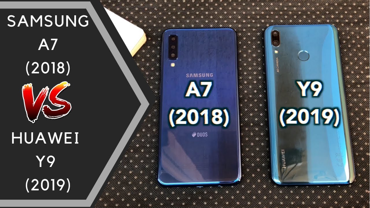 Huawei Y9 2019 Vs Samsung Galaxy A7 2018  Speed Test and RAM Management Comparison Review