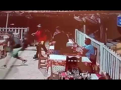 Video sobre intento frustrado de Asalto en  Paladar La finca Santa Clara 