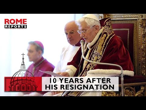 The tweet that changed the world: February 11th marks 10 years since #benedictxvi resigned