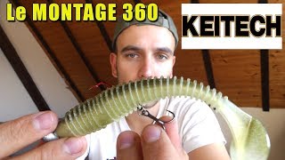 Miniature de la vidéo Montage rotatif sur un leurre Keitech Swing Impact Fat 5.8