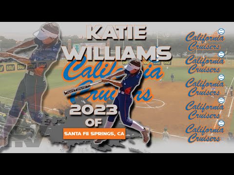 2023 Katie Williams Outfield, Softball Skills Video - Cal Cruisers Gold
