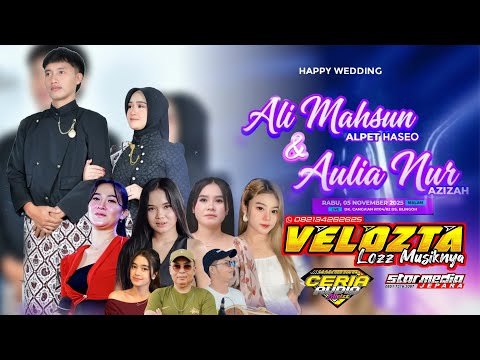 🔴 LIVE  VELOZTA  WEDDING  PARTY  ALI MAHSUN & AULIA NUR AZIZAH  - BLINGOH CANGAAN - CERIA AUDIO
