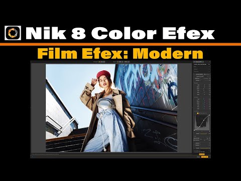 Film Efex: Современный в Nik 8 Color Efex | Создайте чистый, современный образ кинопленки