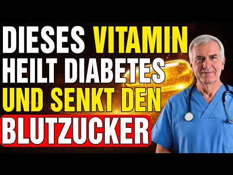 3 Vitamine, die Menschen mit Diabetes einnehmen sollten (sie helfen, den Blutzucker zu senken)
