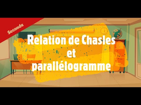 Relation de Chasles et parallélogramme