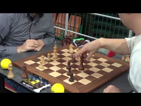 GM Laurent Fressinet - GM Evgeny Alekseev, Sicilian Rossolimo, Blitz chess