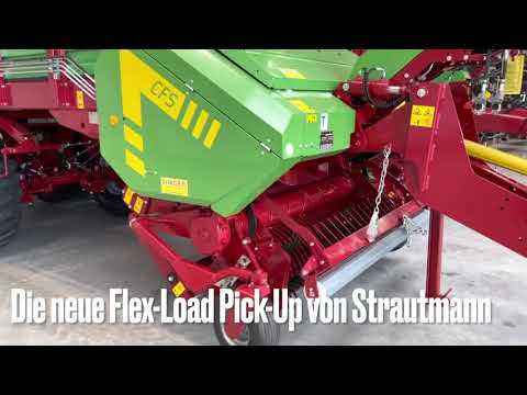 Neuentwickelte Strautmann Flex-Load Pick-Up in unserer Super Vitesse 3502 CFS