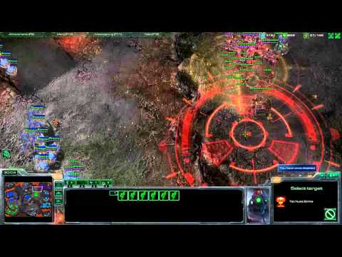 Destiny, Cella play 2v2 (Vortex, Nuke - Part 2/2) - Starcraft 2 Ladder