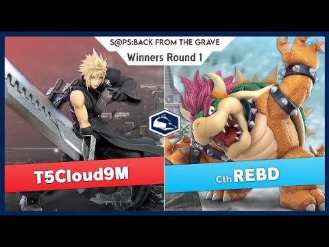 Back From The Grave Ultimate Singles - T5Cloud9M(Cloud) vs REBD(Bowser/Falco) WR1