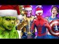 Superhero Christmas! - Avengers VS The Grinch!