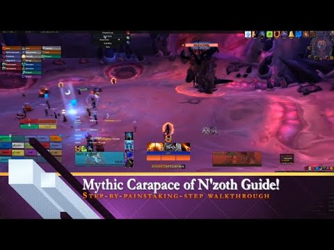 Mythic Carapace of N'zoth STEP-BY-STEP Guide, seriously it's like a coloring book at this point