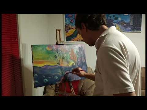 Relaxing and Painting  1.