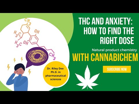 THC and anxiety: how to find the right dose
