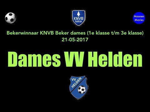 Moonen Movies feliciteert het damesteam van VV Helden!