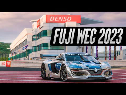 Fuji Extension WEC 2023 Camtool | Assetto Corsa | Renault GT3 Car at Night