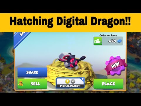 Hatching DIGITAL Dragon || Dragon mania legend