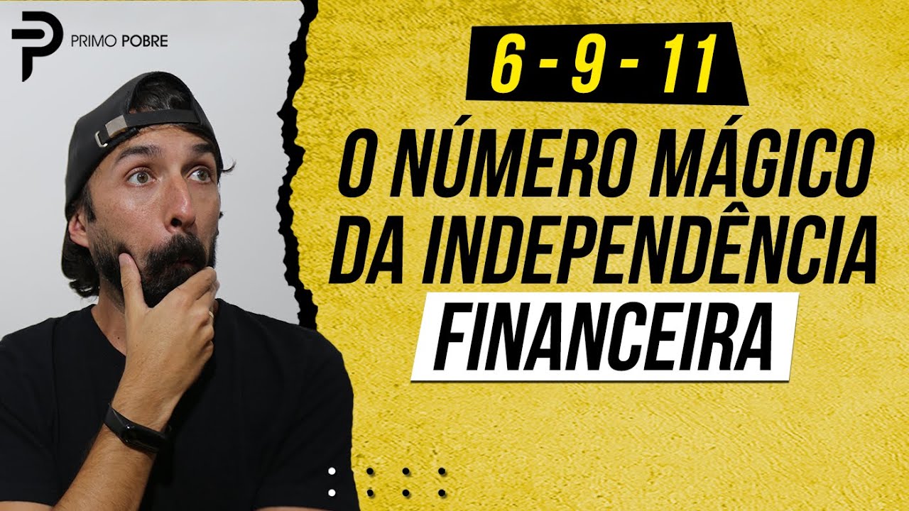 PARE de TRABALHAR até 2035 (Mágica dos 6, 9 e 11 anos)