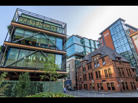 Spinningfields drone video